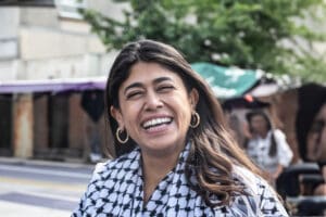 Portrait of Rima Hassan idir hakim photographe paris