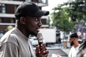 Portrait of Aly Diouara idir hakim photographe paris