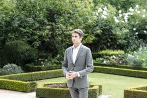 Gabriel Attal at the French National Assembly Garden – July 20 idir hakim photographe paris