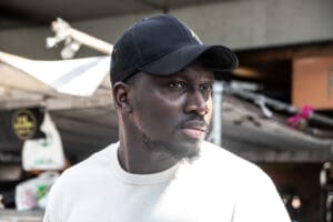 Portrait of Aly Diouara idir hakim photographe paris