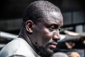 Portrait of Aly Diouara idir hakim photographe paris
