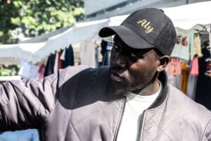 Portrait of Aly Diouara idir hakim photographe paris