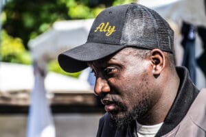 Portrait of Aly Diouara idir hakim photographe paris