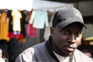 Portrait of Aly Diouara idir hakim photographe paris