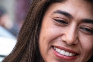 Portrait of Rima Hassan idir hakim photographe paris