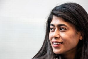 Portrait of Rima Hassan idir hakim photographe paris