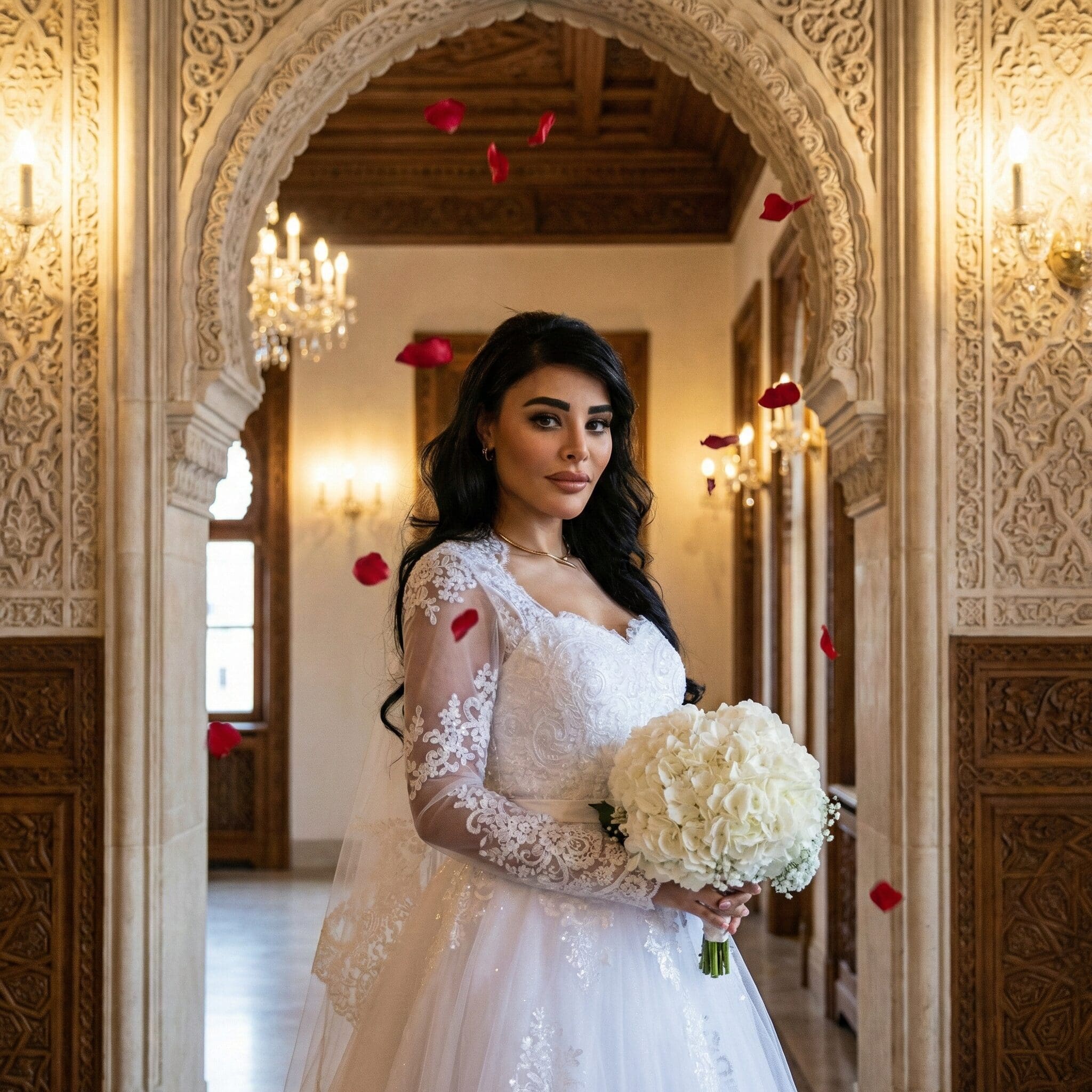 Photographie de mariage oriental par Idir Hakim, illustrant la qualité du reportage en duo