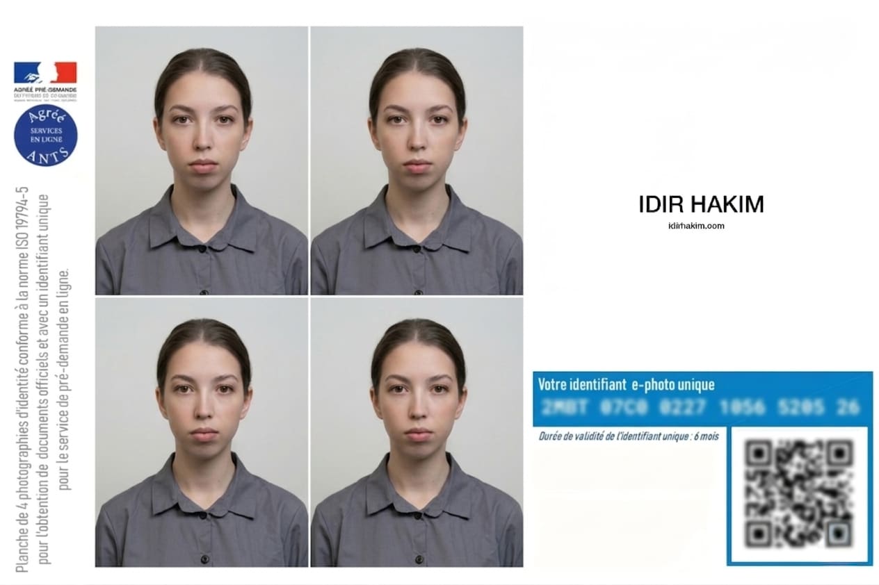 Photo d’identité à domicile