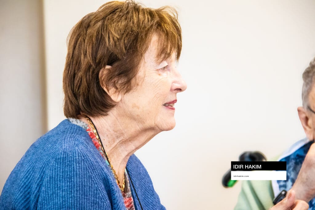 Photographe en intervention dans un EHPAD