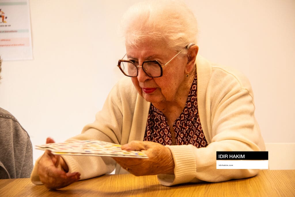 Intervention photo dans un espace commun d’EHPAD