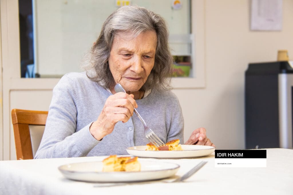 Installation rapide avant une prise de vue en EHPAD