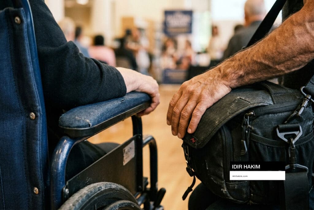 Photo identité handicapé à domicile Paris